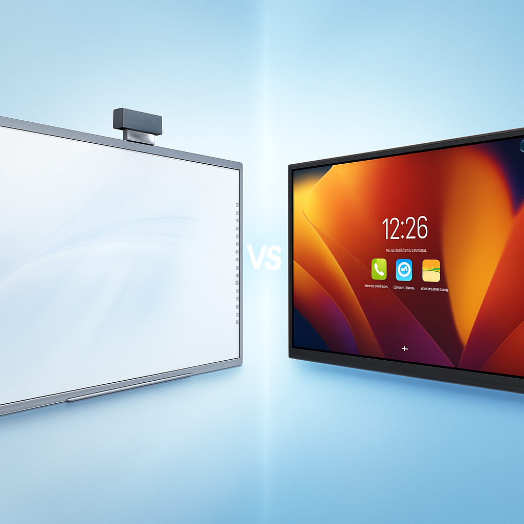 Интерактивная доска или интерактивный дисплей для школьного класса?